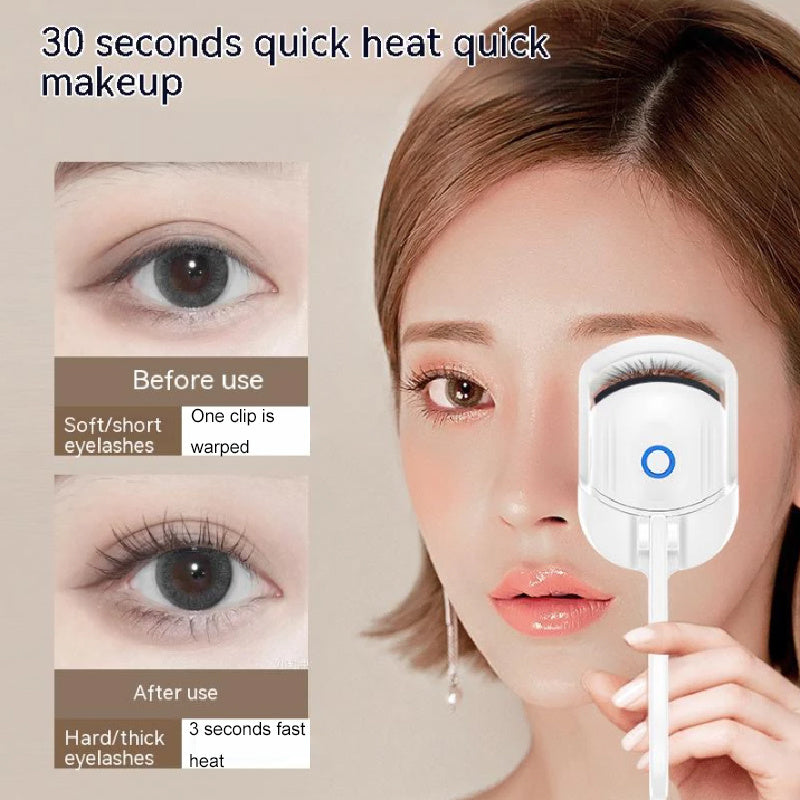 Eyelash Curler Portable Electric Heated Comb