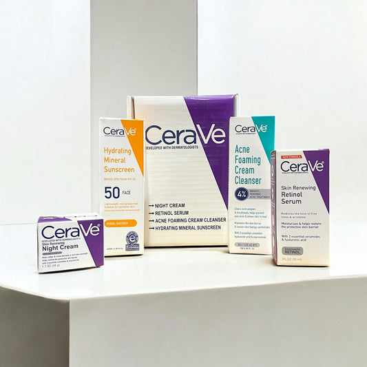 CeraVe 4-in-1 Skincare Bundle – Hydrating & Restorative Facial Care Set