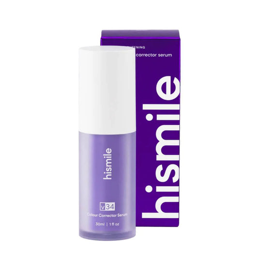 HiSmile V34 Purple Teeth Whitening Serum – Instant Stain Removal & Brighter Smile