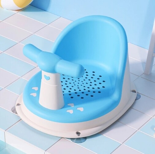 Infant Bath Tub Comfortable Baby Bath Chair for Newborns 6-18 Months